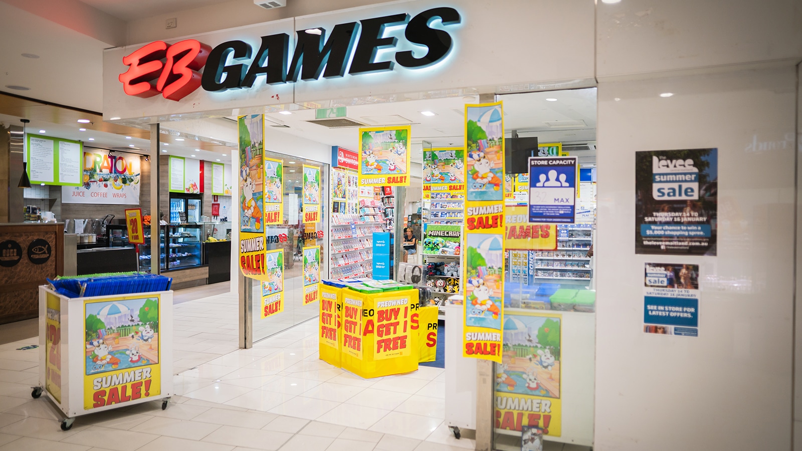 EB Games The Levee Central Maitland