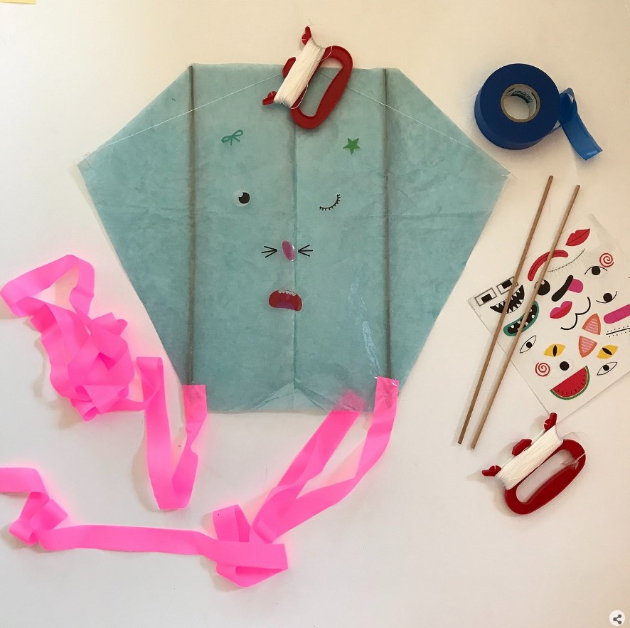 Kite Making Workshop at Moore Street