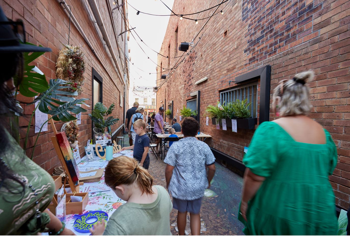 Nature and Nurture Workshop at NAB Laneway